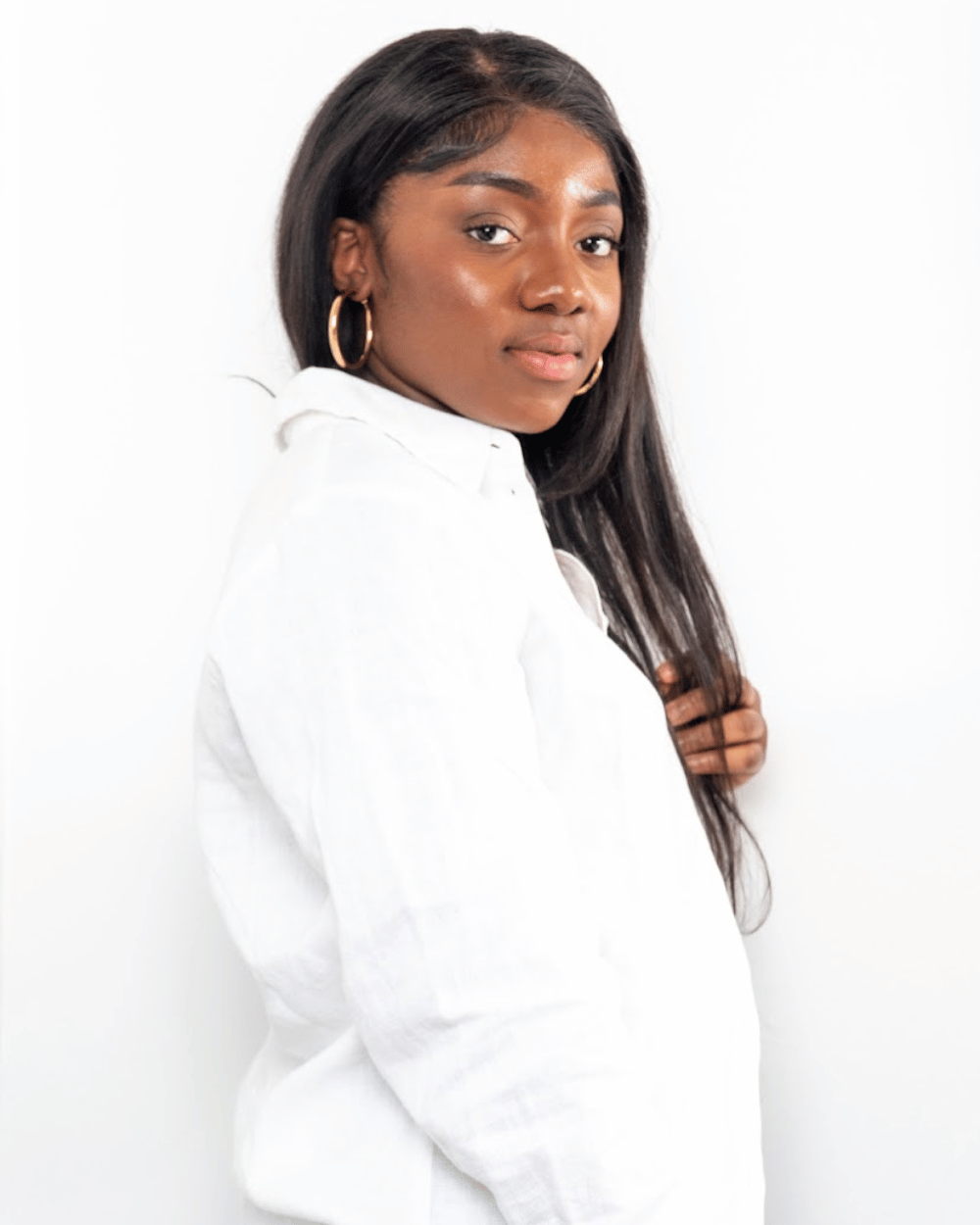 Créole épaisse large lisse plaquée or