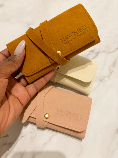 Étui à bijoux premium effet velours