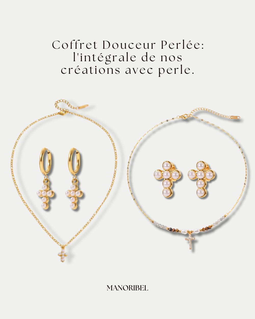 le coffret perlé - tous les bijoux en perle de la collection