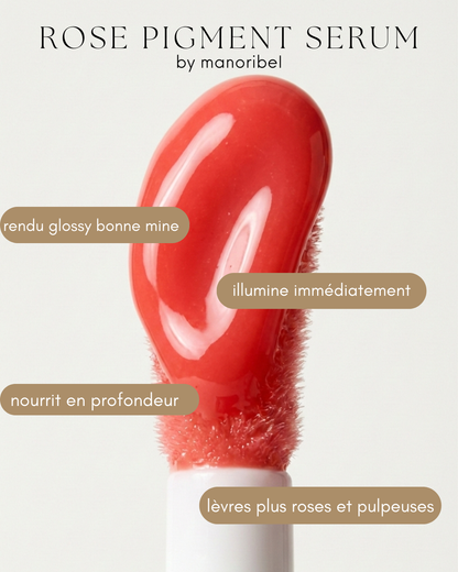 rose pigment serum - baume à lèvre