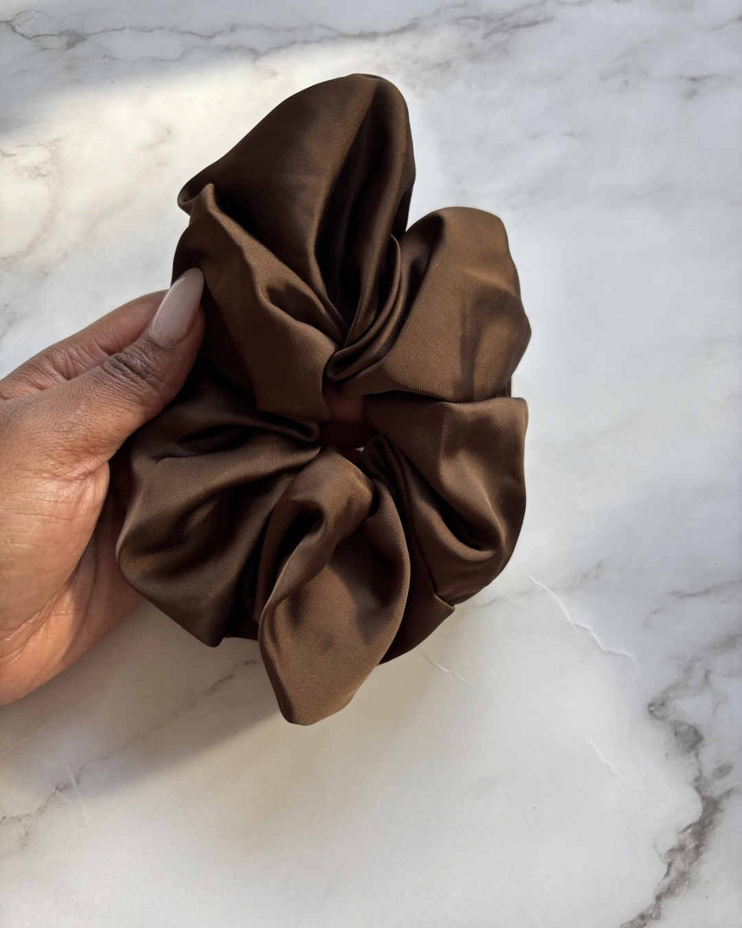 Chouchou extra large en satin