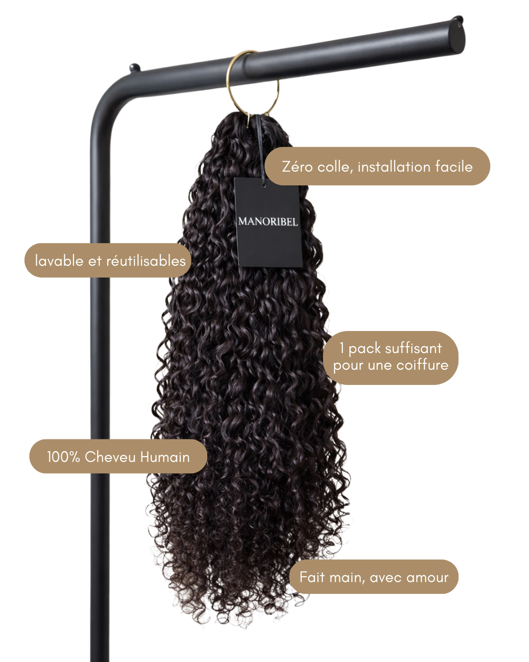 Muse wave - human crochet braids