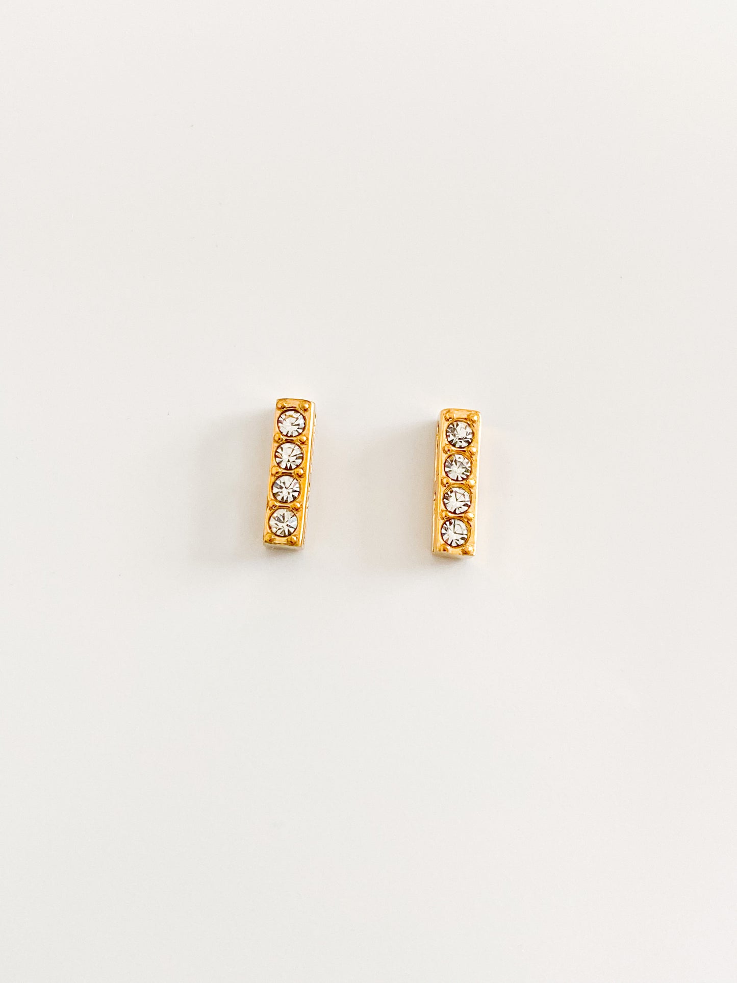 Omari - boucle en diamant plaquée or