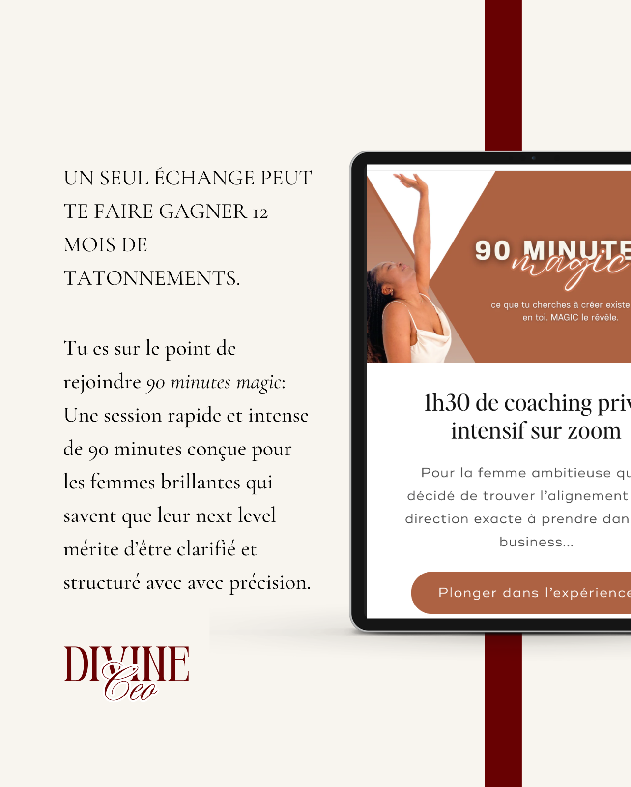 90 minutes magic - coaching intensif d´1h30