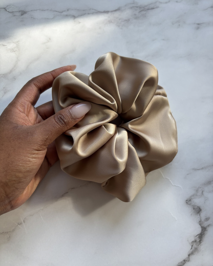 Chouchou extra large en satin