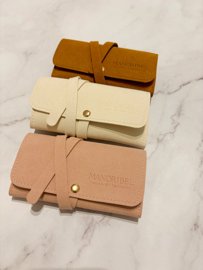 Étui à bijoux premium effet velours