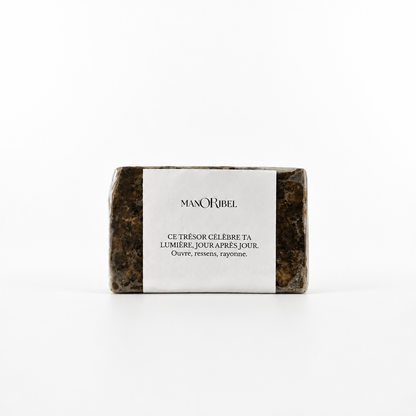 L’Or Noir – savon nettoyant illuminateur (200g)