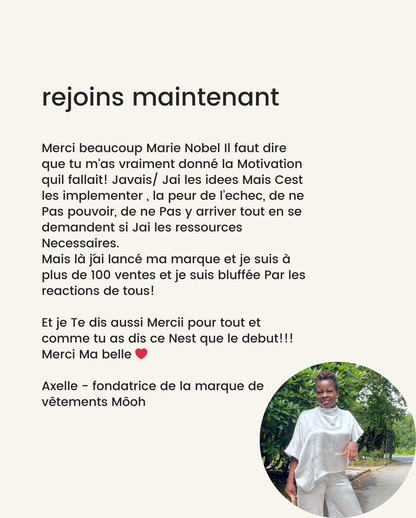 formation ecommerce - from passion to ceo