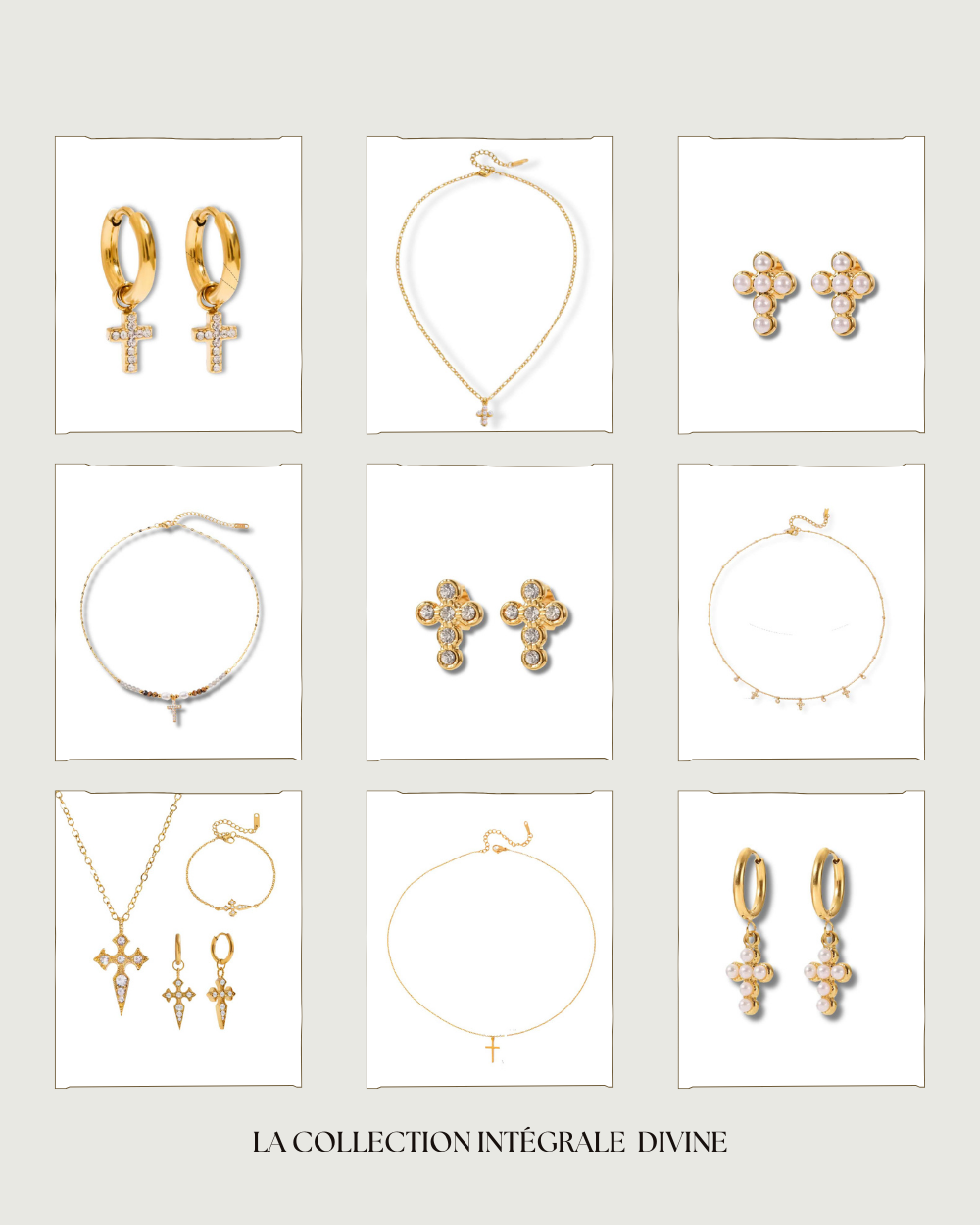 La collection Intégrale Divine - tous les bijoux de la collection