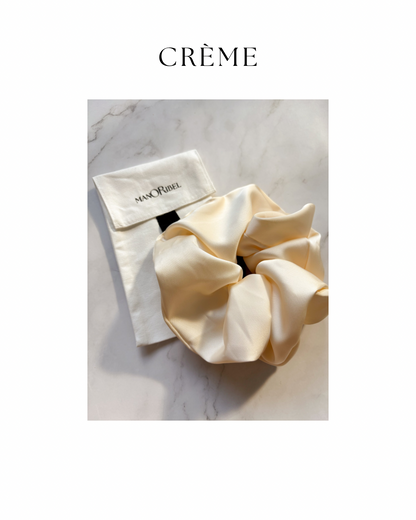 Chouchou extra large en satin