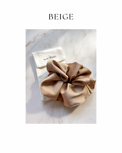 Chouchou extra large en satin