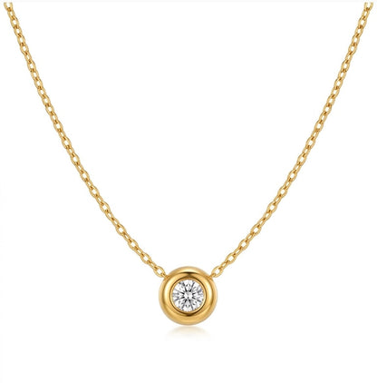 Ensemble Diamond plaqué or