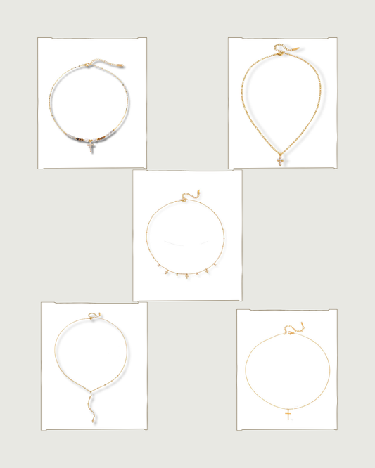 Le coffret colliers divine - tous les colliers de la collection