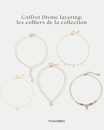 Le coffret colliers divine - tous les colliers de la collection