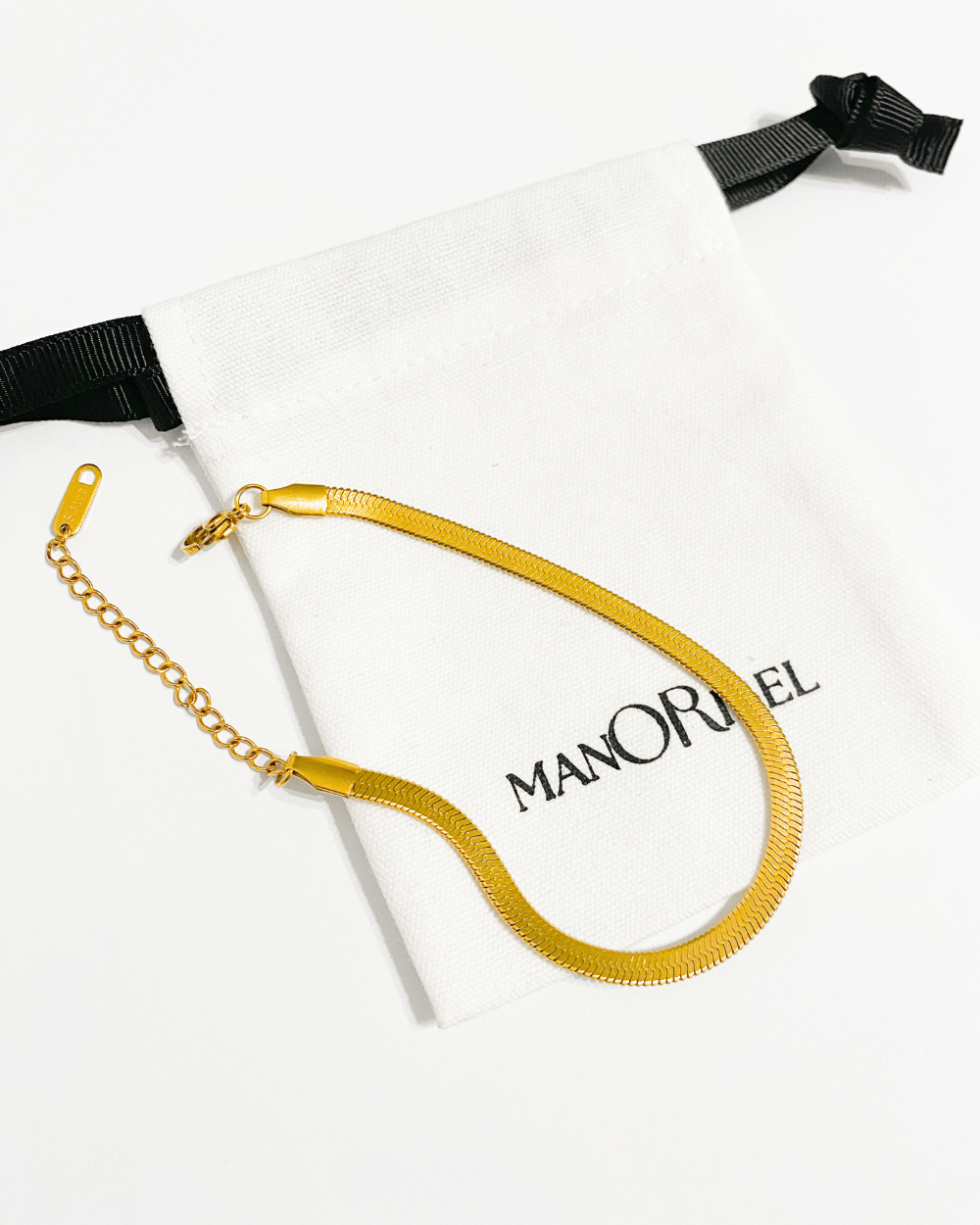 Bracelet serpentin plaqué or