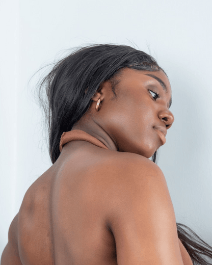 créole moyenne épaisse lisse  plaquée or