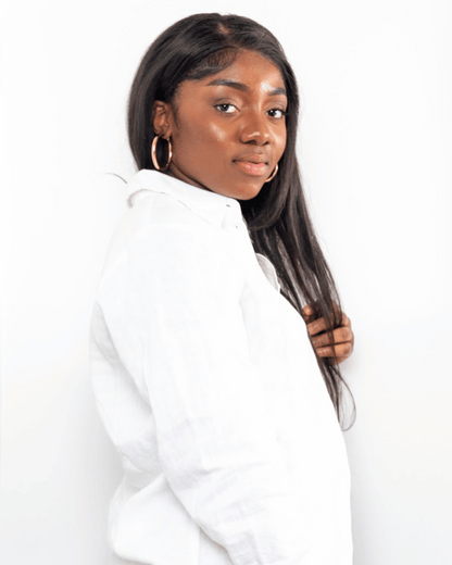 Créole épaisse large  lisse plaquée or