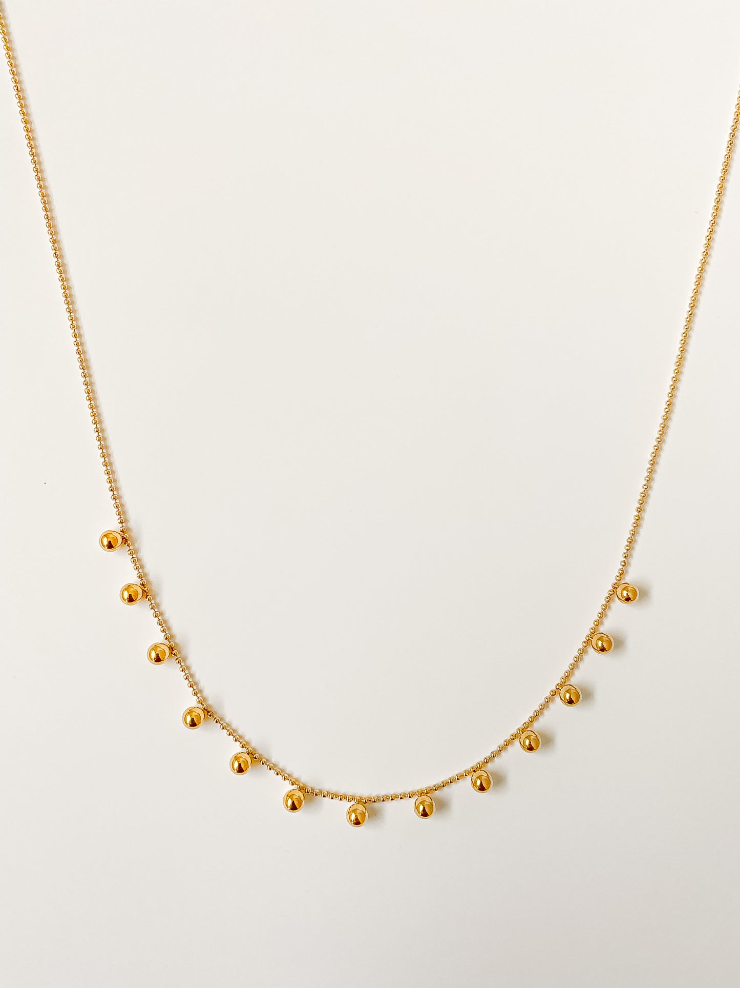 Collier multi pendentif plaqué or