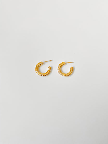 Créole texturé plaquée or