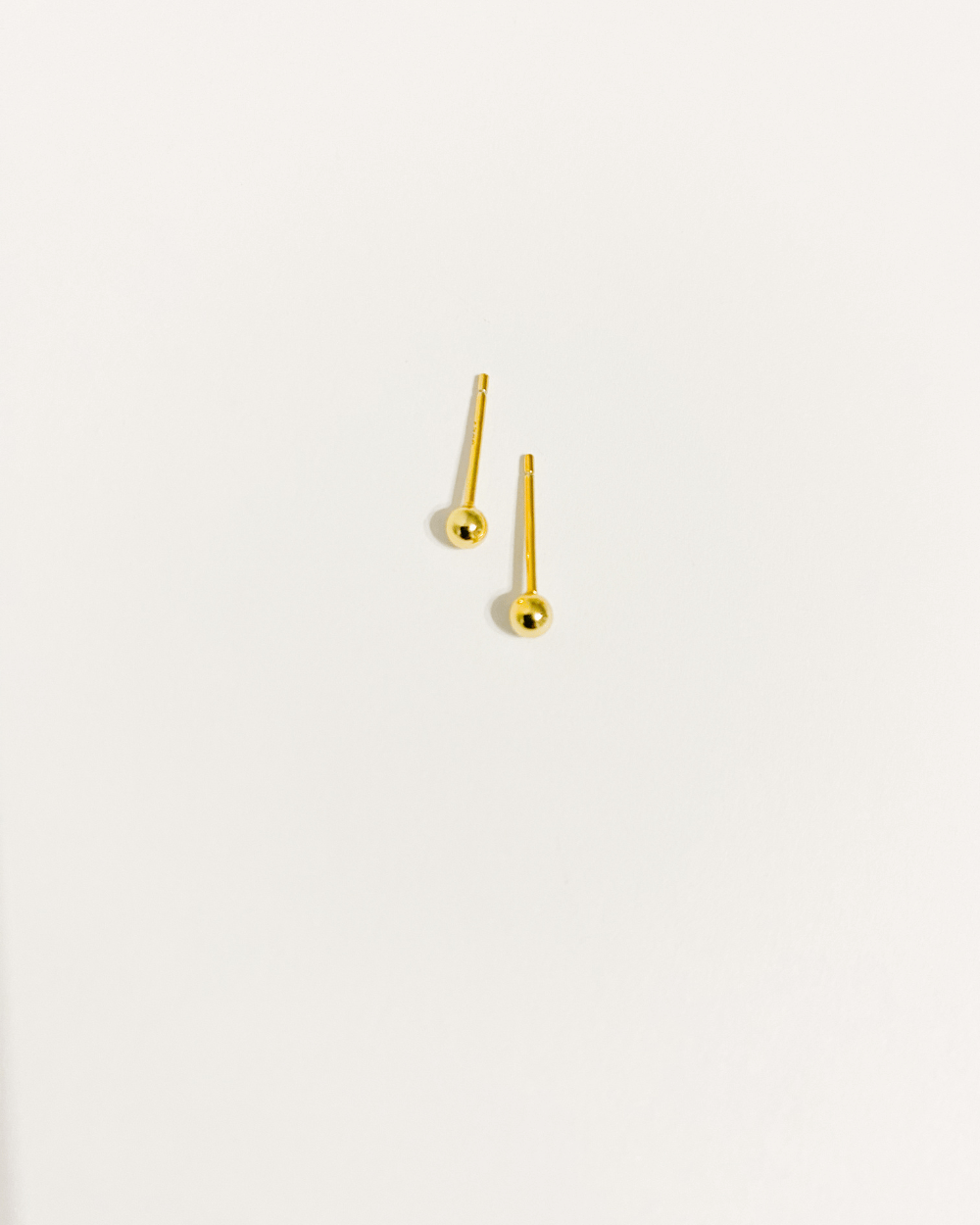 Pointe ronde mini plaquée or