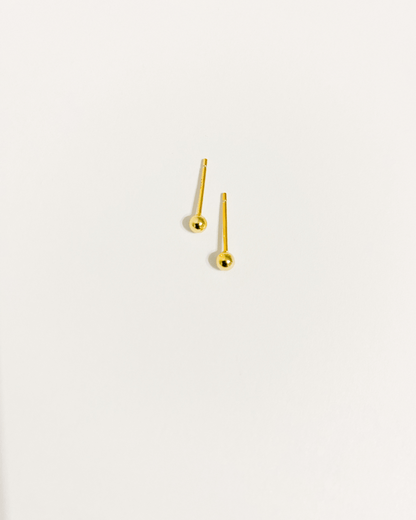 Pointe ronde mini plaquée or